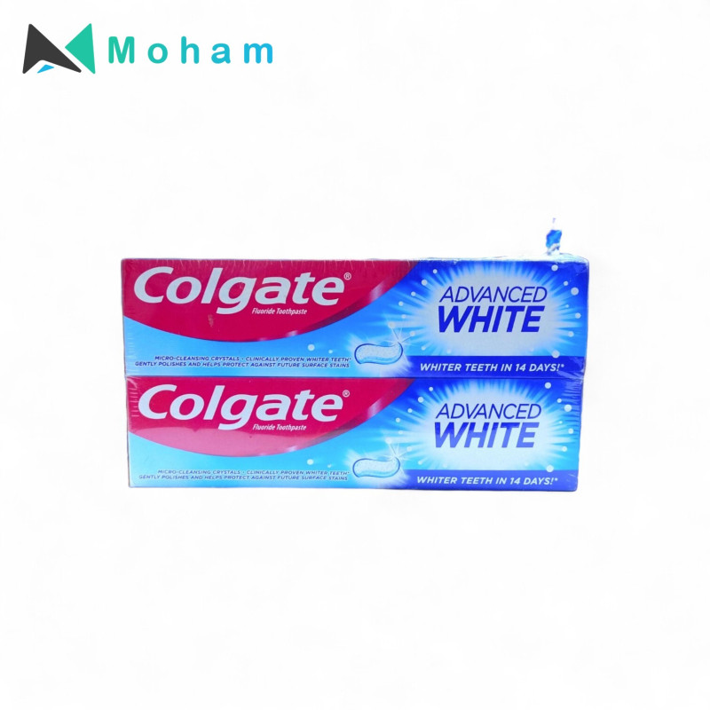 COLGATE TOOTH PASTE ADVANCED WHITE 100ML