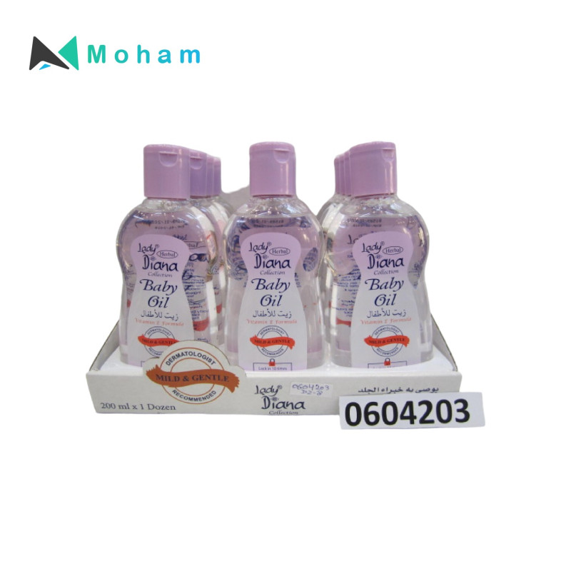 LD BABY OIL 200ML (VITAMINE E)