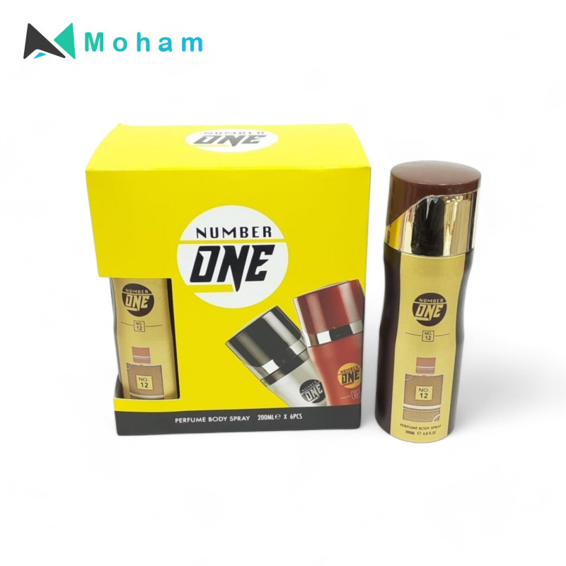 NUMBER ONE AMBER OUD (NO-12) DEO 200ML