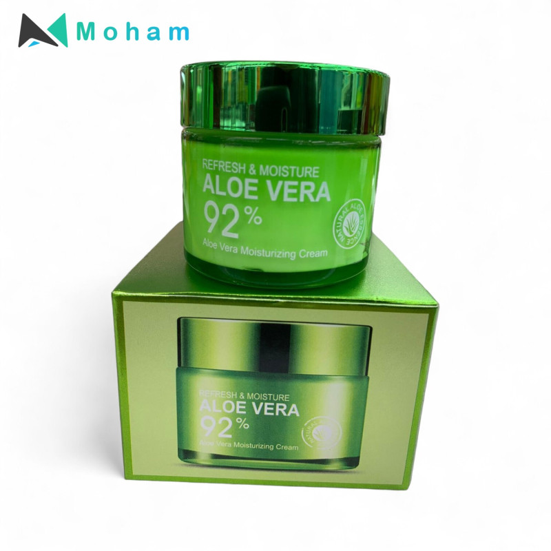 ALOE VERA 92% ALOE VERA MOISTURIZING CREAM