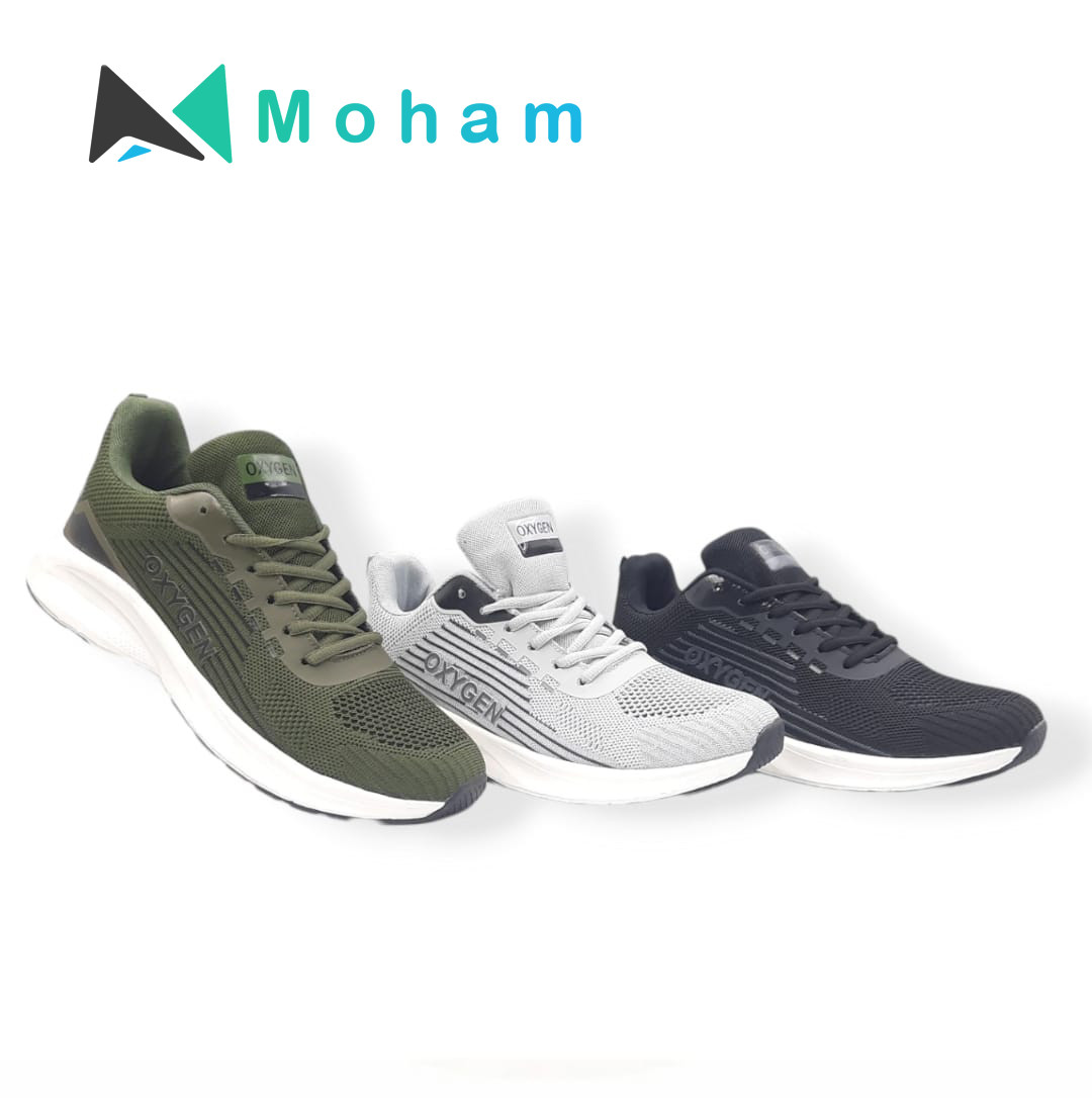 Oxygen Breathable Knit Men's Sneakers
