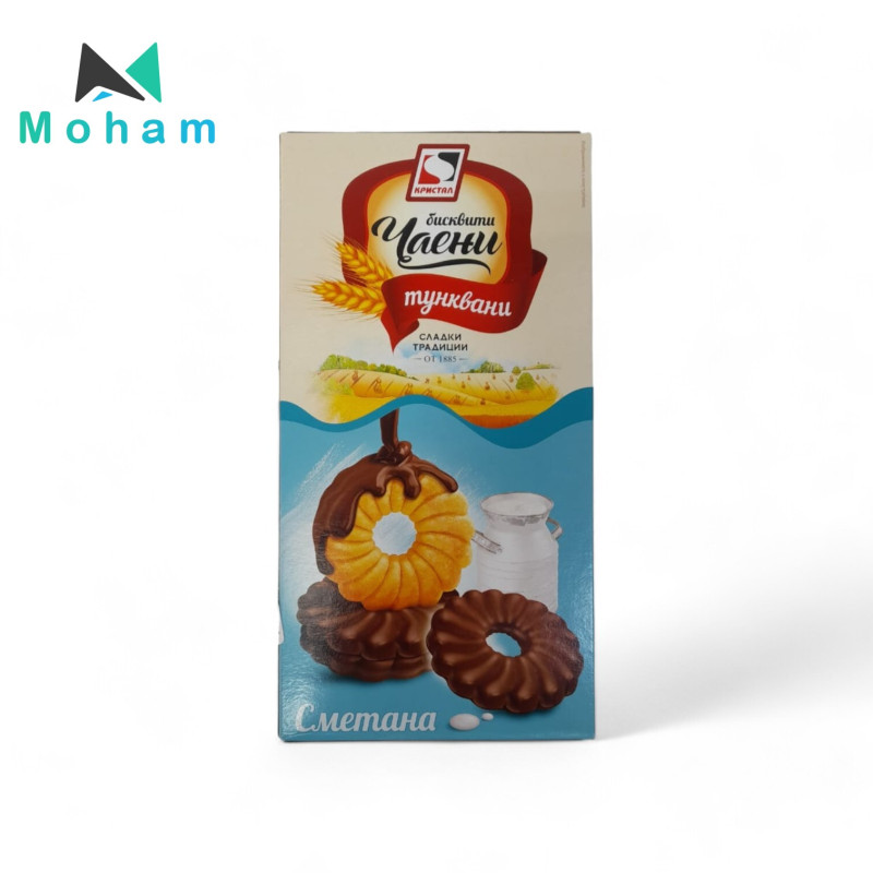 Kristal Dunkable Tea Biscuits with Milk Cream 24 pcs. 160 grams