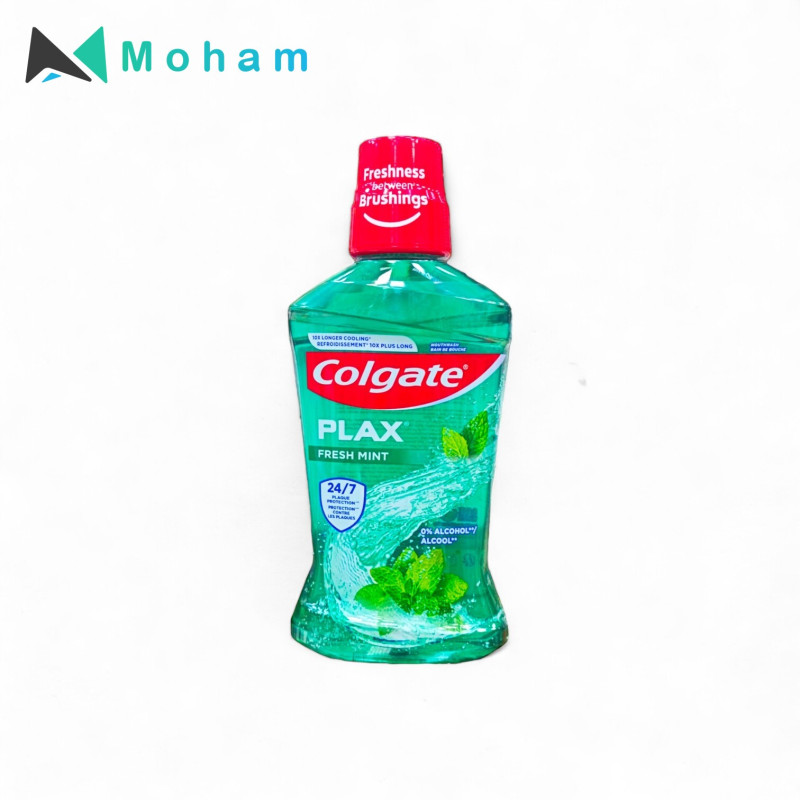 COLGATE MOUTHWASH PLAX FRESH MINT 500ML