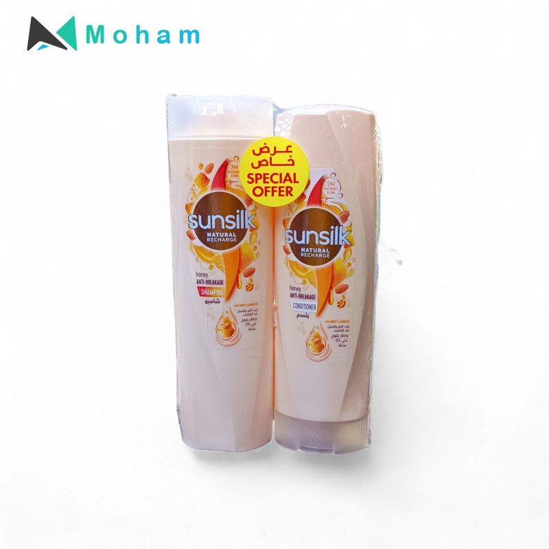 SUNSILK HONEY ANTI-BREAKAGE (SHMPOO+ CONDITIONER) 400ML