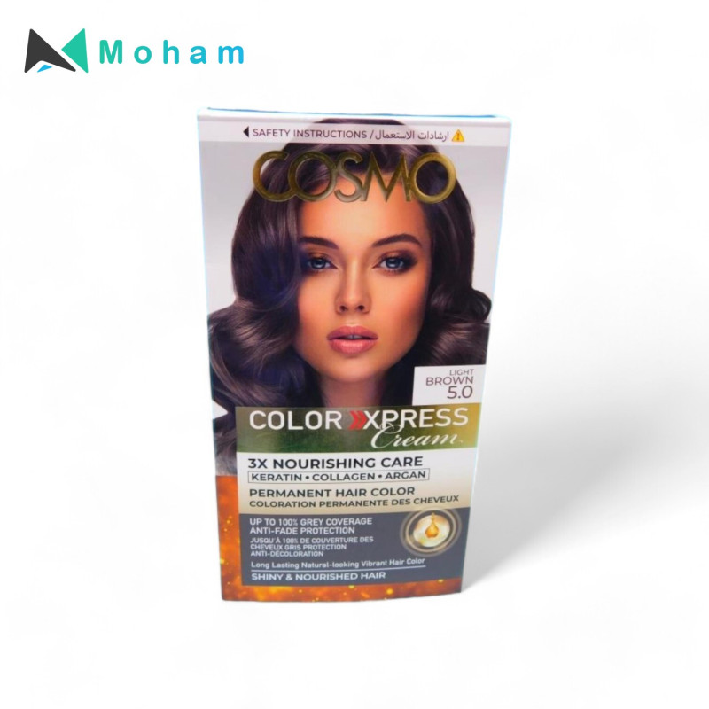 5.0 LIGHT BROWN COSMO HAIR COLOR