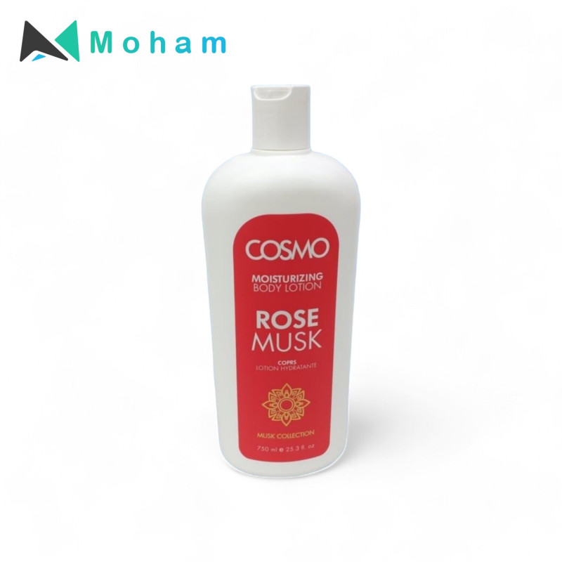 COSMO ROSE MUSK BODY LOTION 750ML