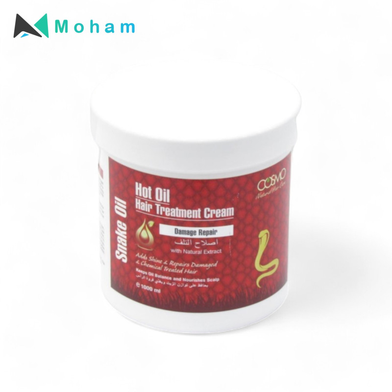 COSMO HOT OIL HAIR TREATMENT SNAKE OIL 1000ML