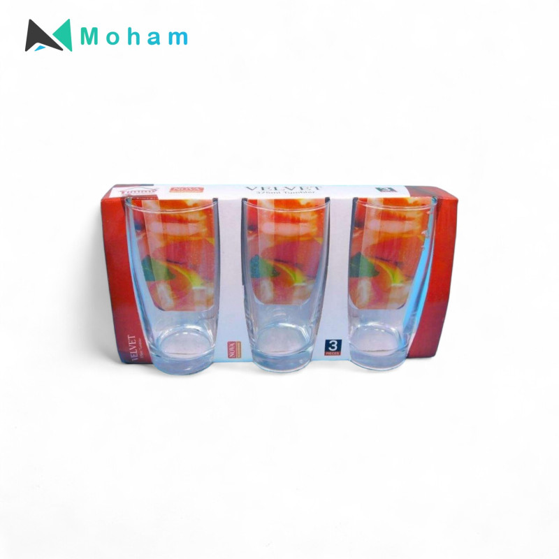 NOVA VELVET TUMBLER 375ML-3PCS