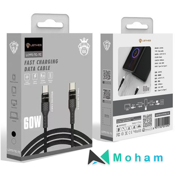 Charging Data Cable Type-c to Iphone, Type-C to Type-C Charging Cable