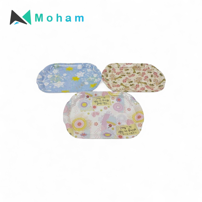 TRAY (3DESIGN MIXED) 44X31CM 510G