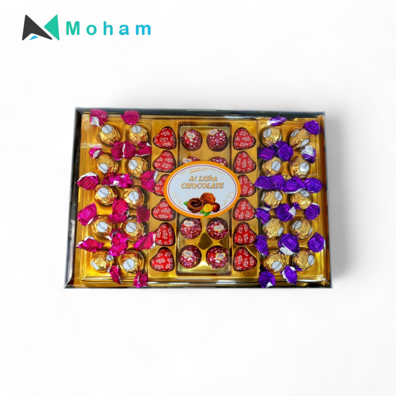 Al Lusha Assorted Chocolates 40pcs. 500 Grams