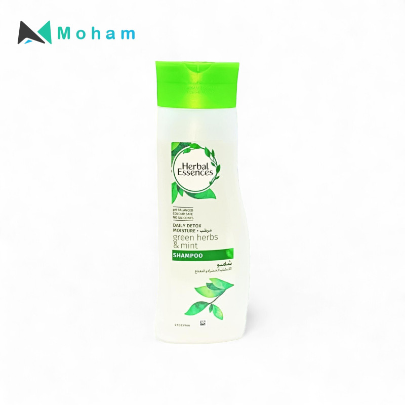 HERBAL ESSENCES SHAMPOO GREEN HERB & MINT 400ML
