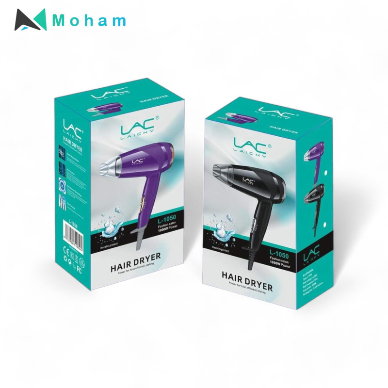 LAC LAICHY L-1050 Fashion Salon Hair Dryer - 1800W Power