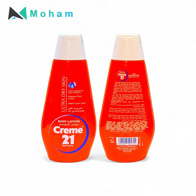 CREAM 21 LOTION 400ML ULTRA DRY