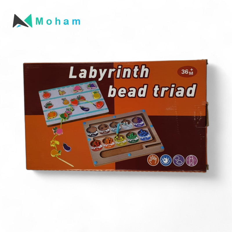 Labyrinth Bead Triad Puzzle