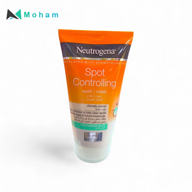 NEUTROGENA SPOT CONTROLLING FACIAL SCRUB WASH/MASK 150ML