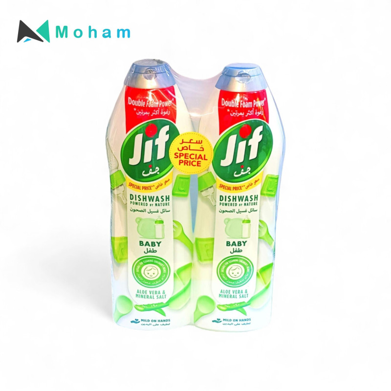 JIF DISHWASH ALOEVERA & MINERAL SALT 670ML