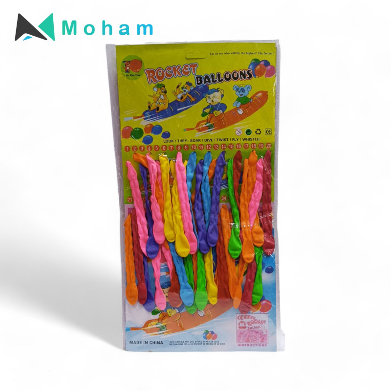 Rocket Balloons - Soar, Dive, Twist, and Fly!