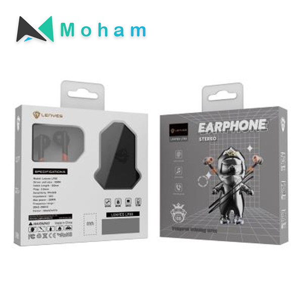 LF83 Headset In Ear Hifi Stereo Earphone Extra Bass With Handfree Microphone