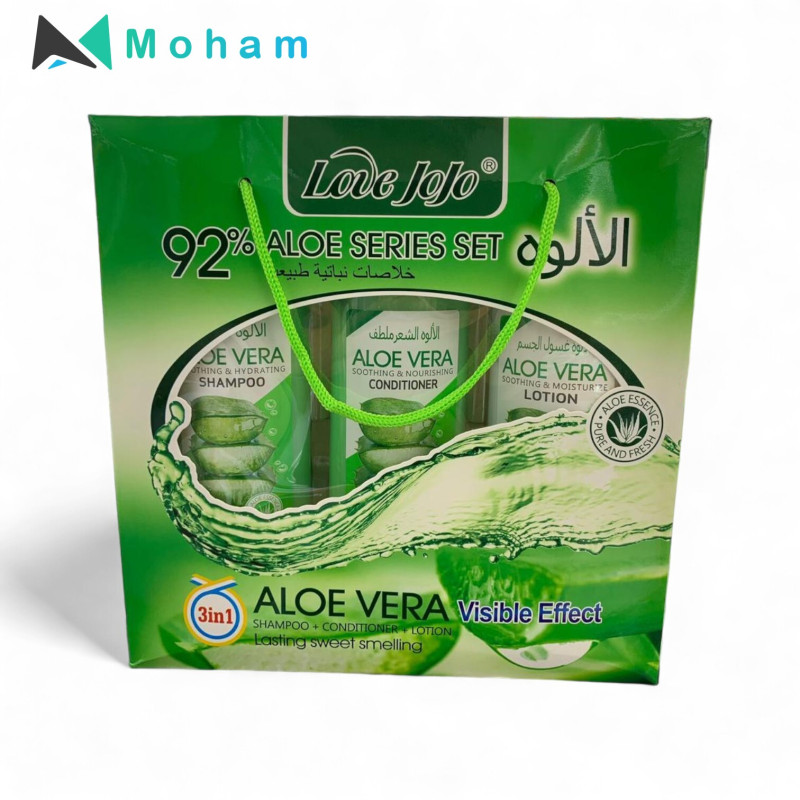 LOVE JOJO 92% ALOE SERIES SET