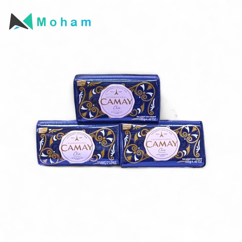 CAMY SOAP CHIC 125GM SET OF 3 PCS