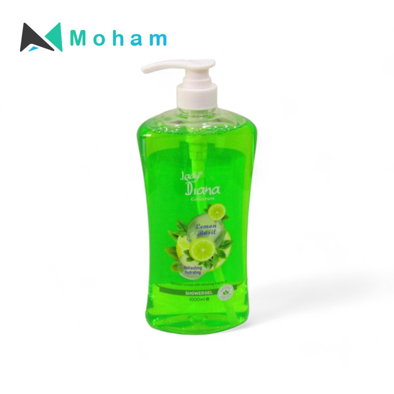 LD SHOWER GEL LEMON BASIL 1000ML