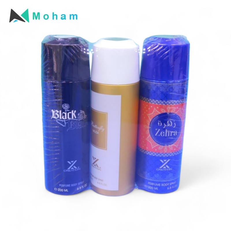 3PCS X CREATION DEO 200ML X 3PCS