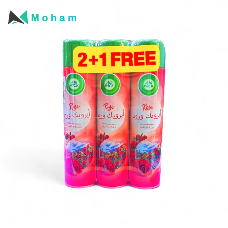 AIR WICK AIR FRESHNER ROSE 300ML