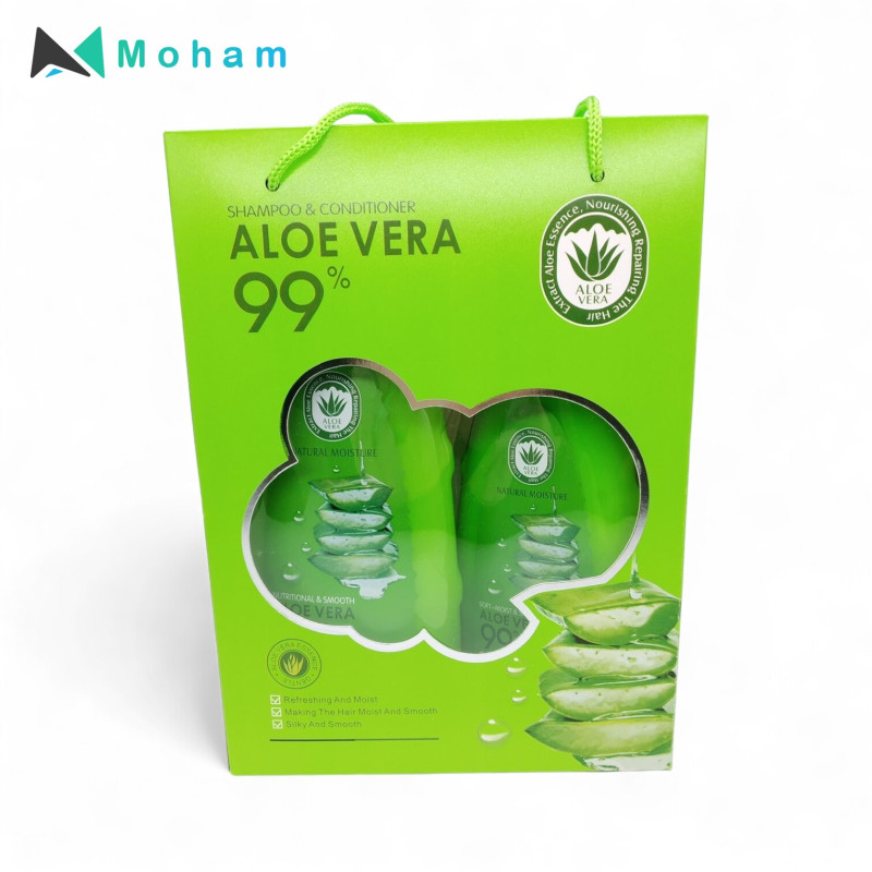 SHAMPOO & CONDITIONER ALOE VERA 99%