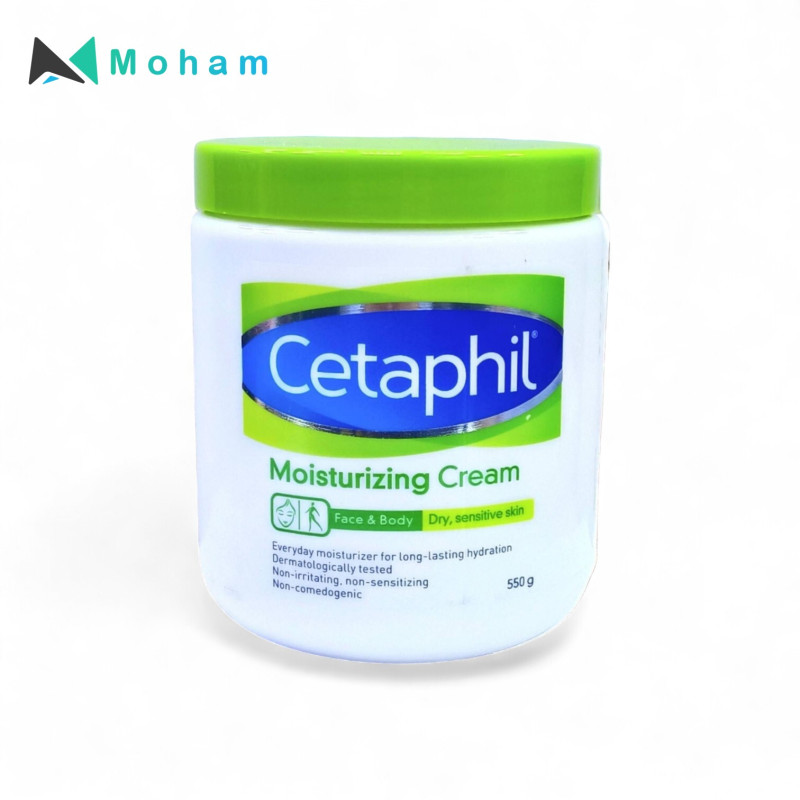 CETAPHIL FACE & BODY MOISTURISING CREAM 550GM