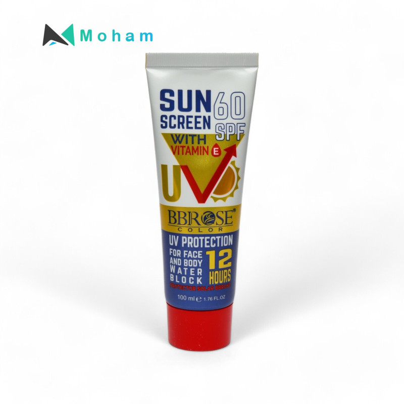 BBROSE Sunscreen 12 hours SPF 60 normal + water BLOUK with vitamin E