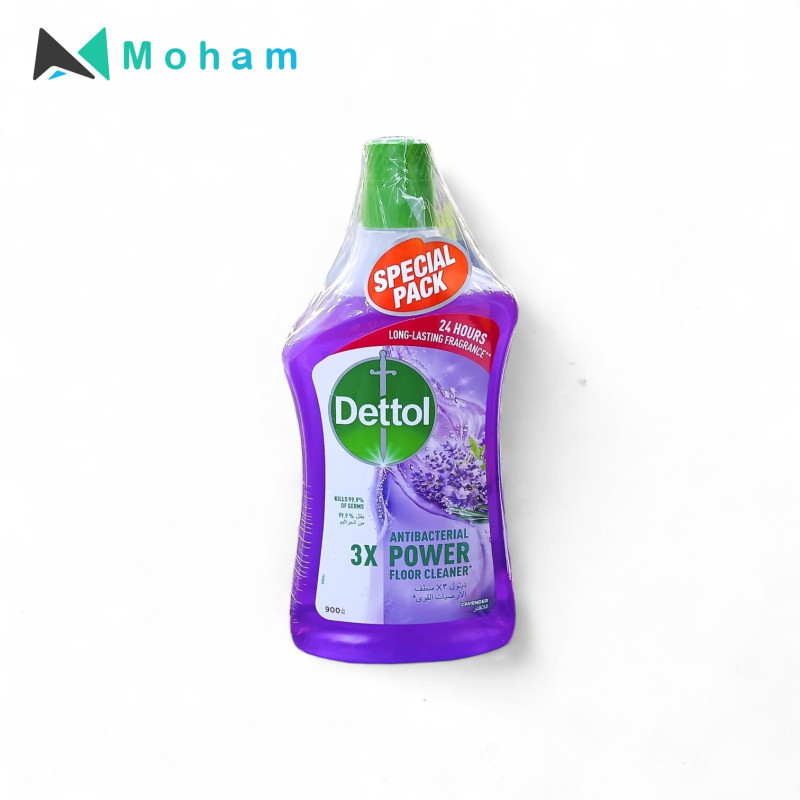 DETTOL FLOOR CLEANER LAVENDER 900ML+900ML