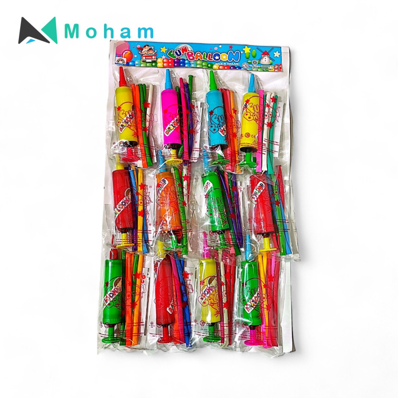 Fun Gum Balloon Party Pack-Assorted