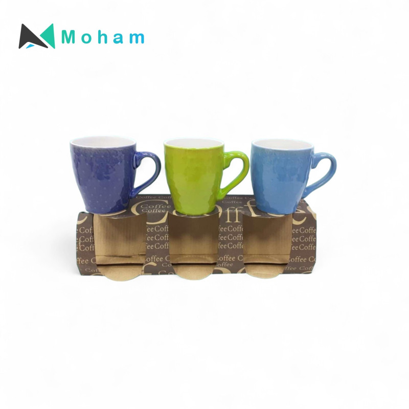 COFFEE CUP 7.5X8CM 3PCS