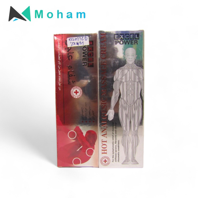 EXCEL POWER MASSAGE+RELIEF CREAM 100ML