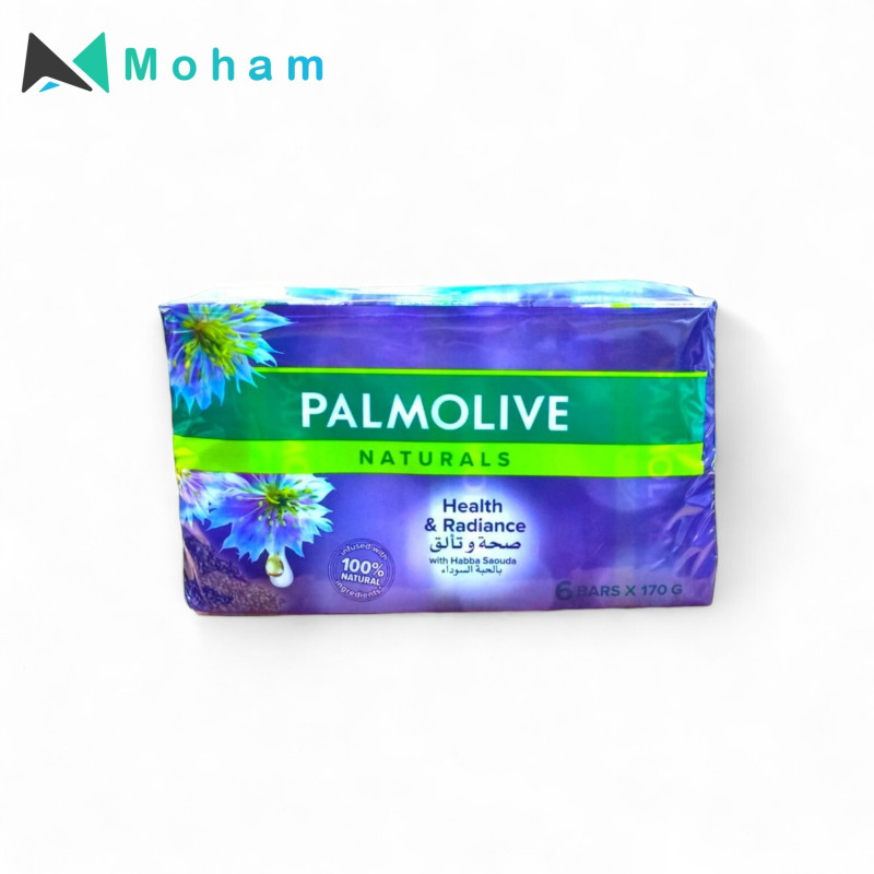 PALMOLIVE 170GM SOAP HEALTH RADIANCE WITH HABBA SAOUDA PACK OF 6