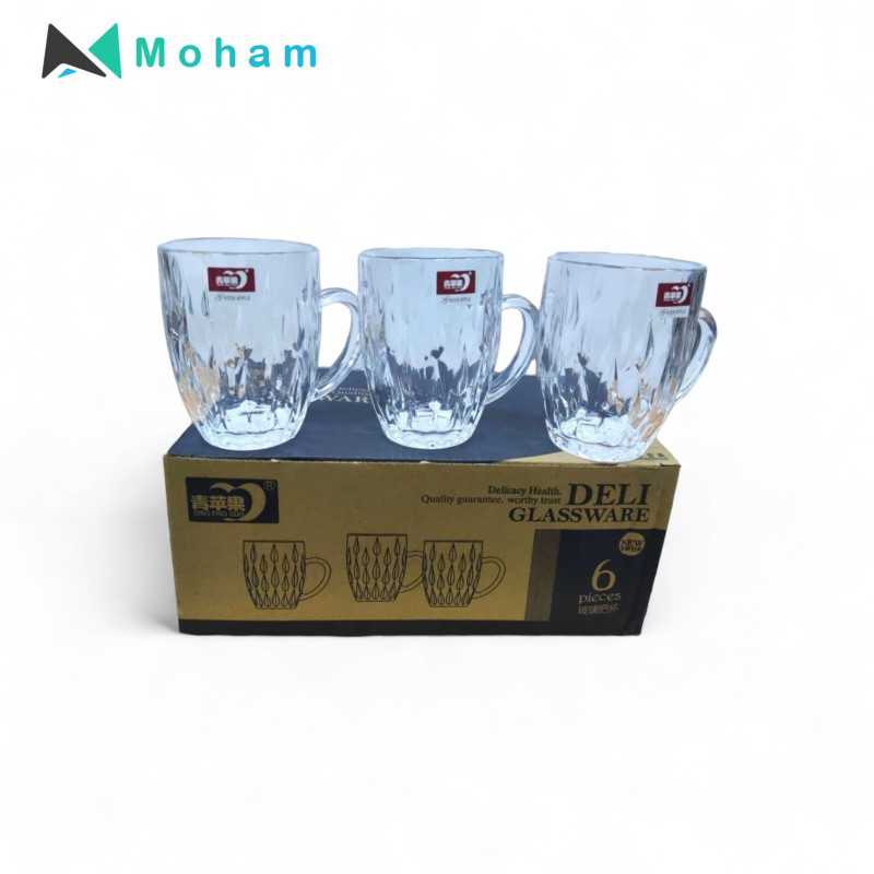 GLASS CUP 7X9CM-6PCS