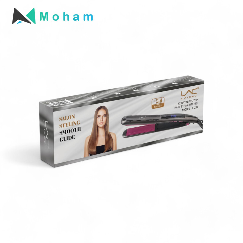 LAC LAICHY L-234 Keratin Protein Hair Straightener - Smooth & Glide