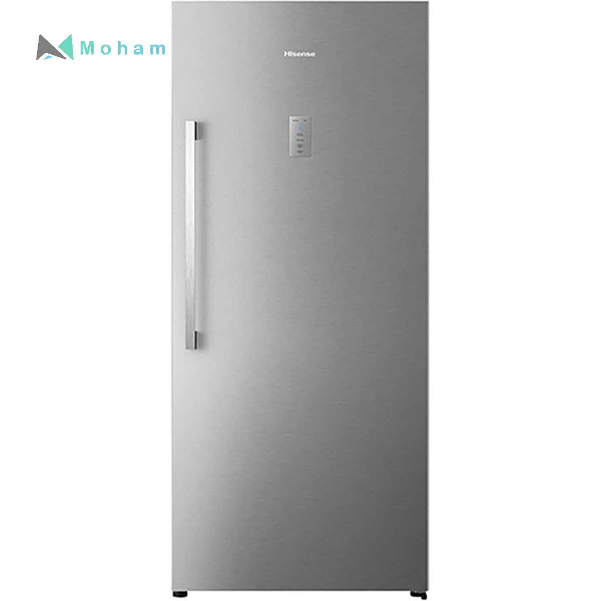 Hisense Freestanding Upright 592L Freezer, Super Freeze, Total No Frost, Touch Electronic Control, 83x79.2x193.7 cm (LxWxH), Silver Model FV769N4ASUD, 1 Year Full & 5 Years Compressor Warranty