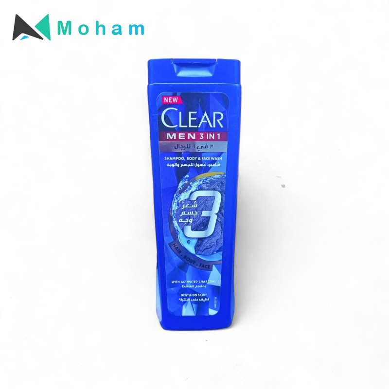 CLEAR SHAMPOO 3IN1 COMPLETE CARE 24*200ML