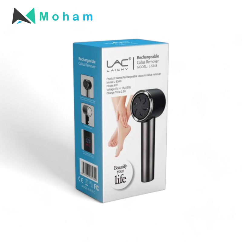 LAICHY Rechargeable Callus Remover - Effortlessly Smooth and Beautiful Feet