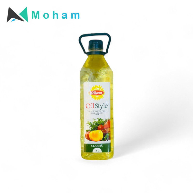 Olkom Oil Style Sunflower Oil-3ltr