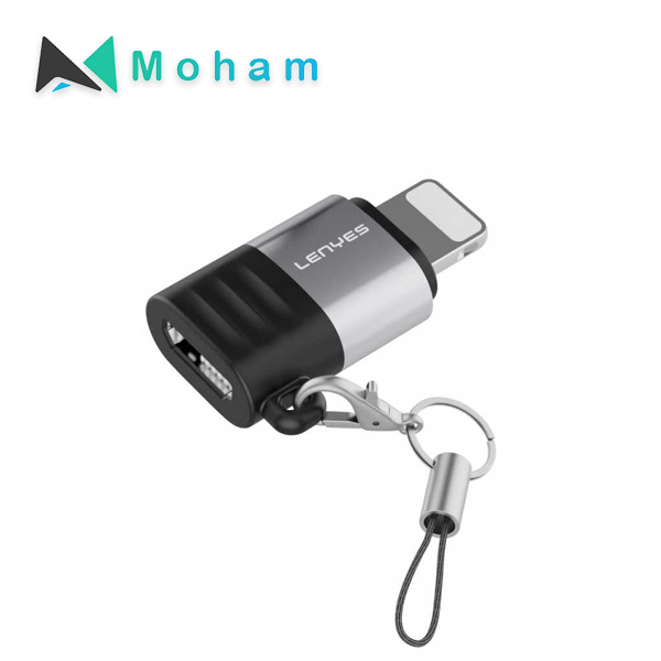 OTG Adaptor Lenyes AX-119 12W Micro To Light USB2.0