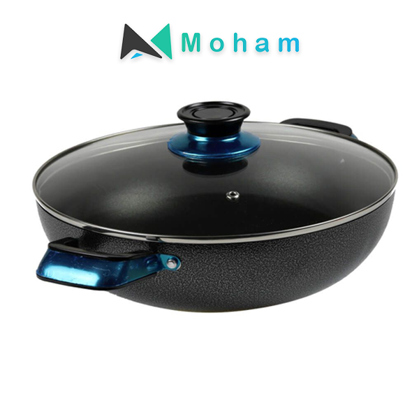 Kawashi Premium Wok Pan Every Kitchen Essential 24cm, 30cm