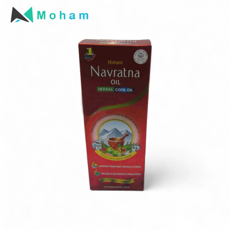 NAVARATNA HIMANI RED HAIR OIL 100ML