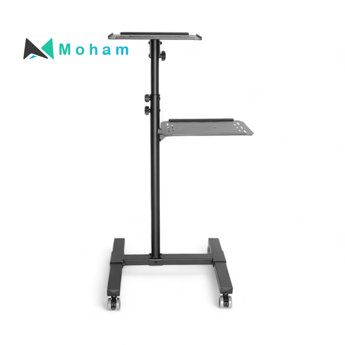 Steel Adjustable Projector & Laptop Trolley