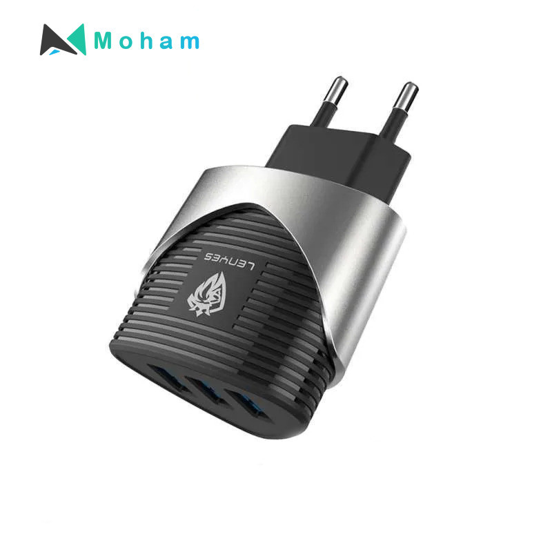 CHARGER  LCH083UK-3U TYPE-C, IPHONE, MICRO