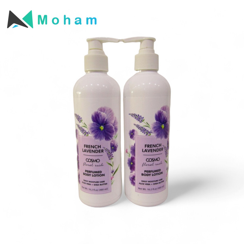 COSMO BODY LOTION FRENCH LAVENDER 480ML