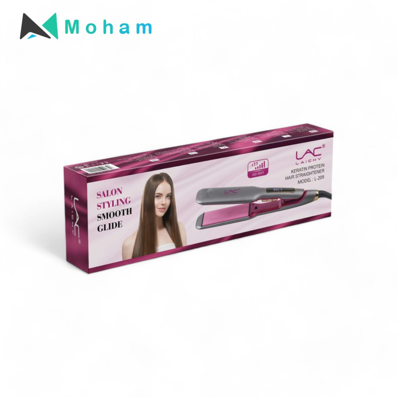 LAC LAICHY L-209 Keratin Protein Hair Straightener - Smooth & Glide