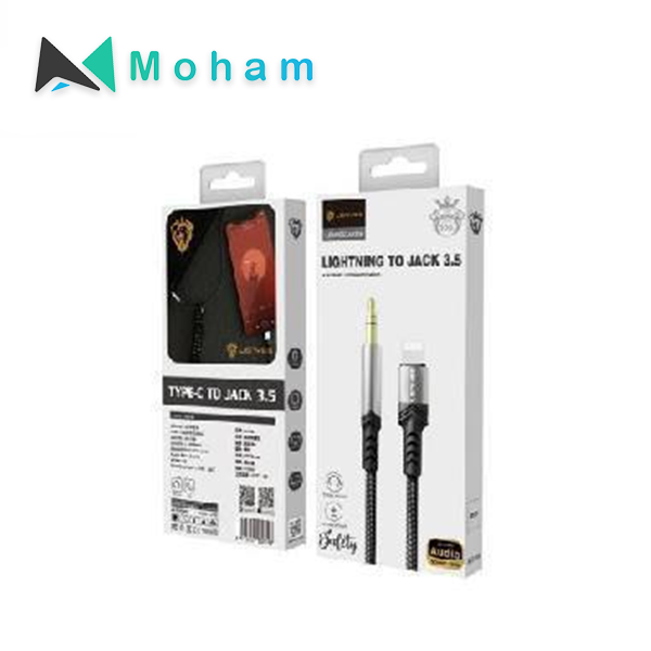 LENYES AUX CABLE AX108 I-3.5 AUX TO LIGHTNING